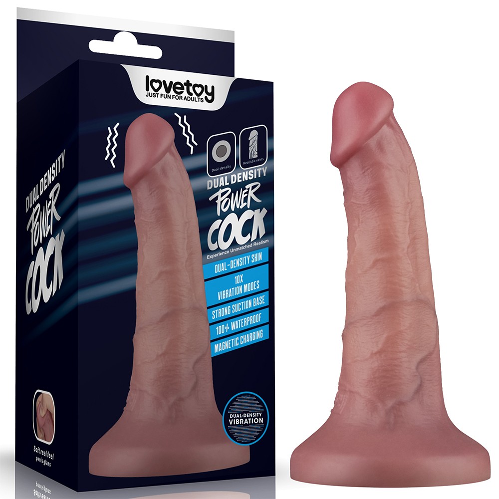 Lovetoy Duel Density Power Cock 6"