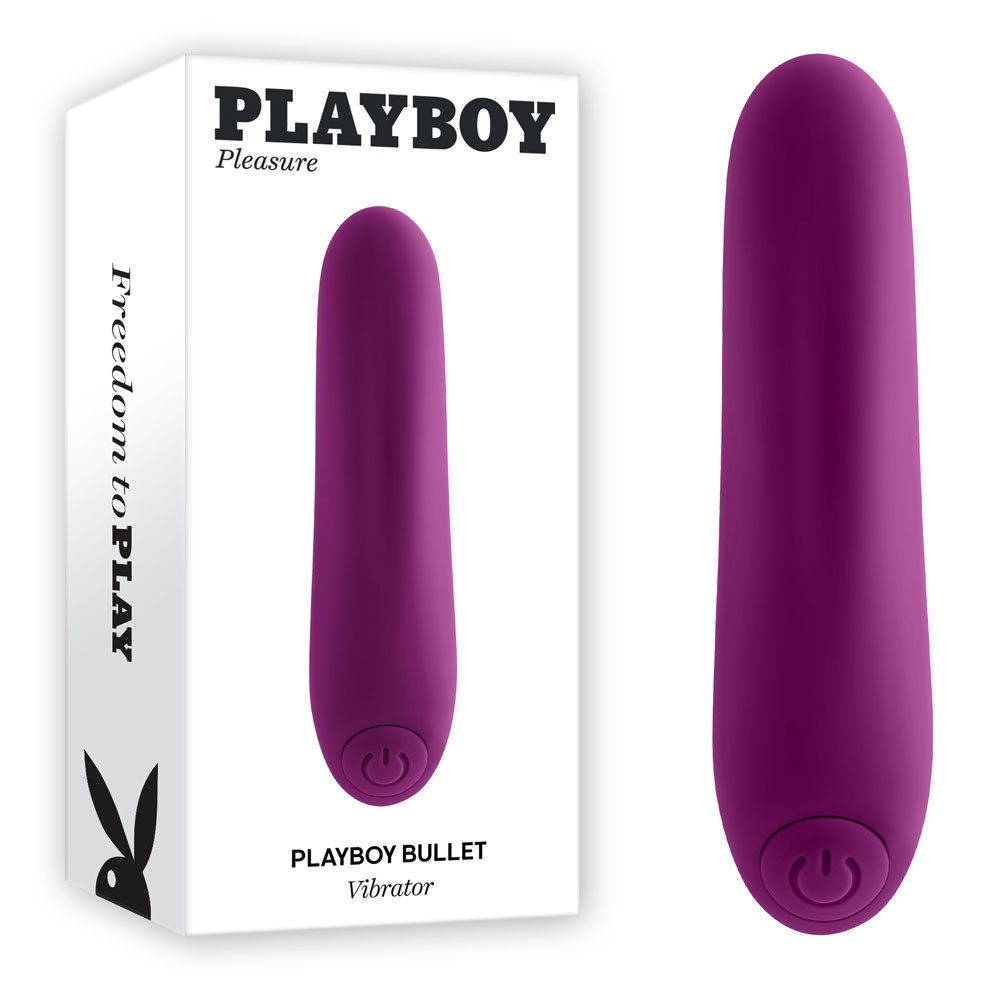 Playboy Bullet Rechargeable Silicone Vibrator Wild Aster Bullet