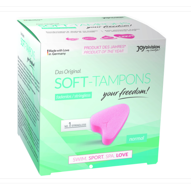 Original Soft Tampons Designed To Be Used During Sex Pack Of 3