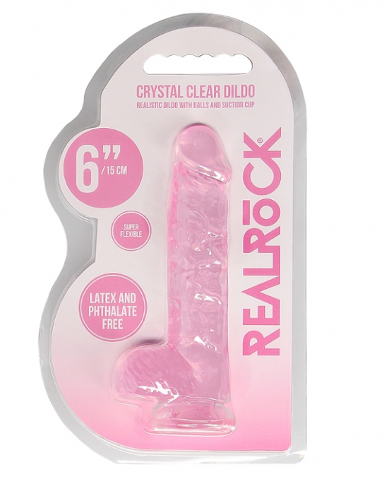 Realrock - CC Pink 6 inch (15 cm)